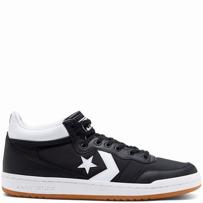 Converse Unisex CONS Fastbreak Pro Mid - Naisten Matalavartiset Tennarit - Mustat/Valkoinen